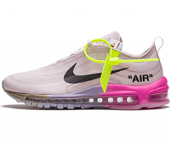 Men's Nike x Off White Air Max 97 Elemental Rose Serena Queen - Get it Now on Sale!