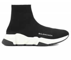 Buy Balenciaga Speed Runner MID Black/White/Black for Men at Discount!