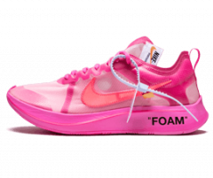 Nike The 10 x Off White Zoom Fly TULIP PINK / RACER PINK - Men's Discounted Sneaker