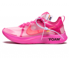 Women's Nike The 10 x Off White Zoom Fly TULIP PINK / RACER PINK - Get Discount!