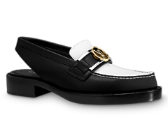 Women's Louis Vuitton Academy Slingback Flat Loafer - Get Discount Now!