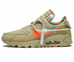 Get the Off-White x Nike Air Max 90 - Desert Ore Women's Sneaker Today!