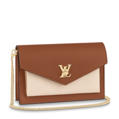 Women's Louis Vuitton Mylockme Chain Pochette - Get Discount Now!