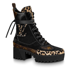 Shop Women's Louis Vuitton Laureate Platform Desert Boot with Discount