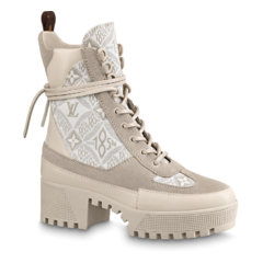 Buy Women's Louis Vuitton Laureate Platform Desert Boot on Sale