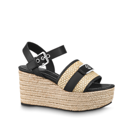 Buy Louis Vuitton Starboard Wedge Sandal for Women - Shop Luxury Designer Sandals Now!