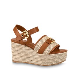 Shop Louis Vuitton Starboard Wedge Sandal for Women's! Sale Now On!