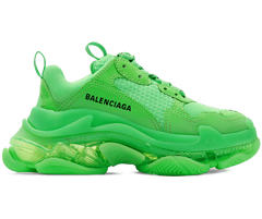 Shop the Balenciaga Triple S - Neon Green for Men's