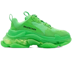 Shop the Balenciaga Triple S - Neon Green for Men's
