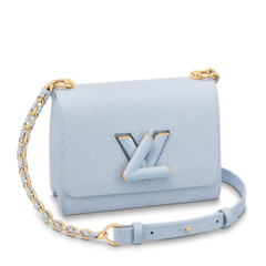Shop Louis Vuitton Twist PM Bleu Celeste Blue Women's Bag and Get Discount Now!