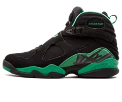 Air Jordan 8 Retro Sugar Ray BLACK/STEALTH-CLOVER - Women's Stylish Shoes for Sale at Shop