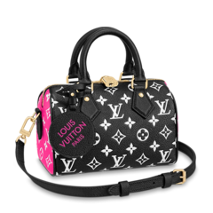 Shop Louis Vuitton Speedy Bandouliere 20 Sale Now - Women's Black/White/Pink Color Options!