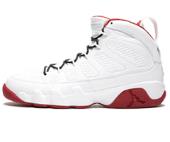 Buy Men's Air Jordan 9 Retro HISTORY OF FLIGHT WHITE/RED – On Sale Now!