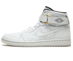 Men's Air Jordan 1 High - Strap Just Don WHITE/BLACK - Shop Now!