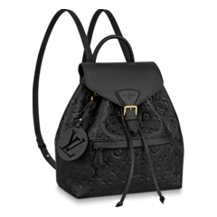 Louis Vuitton Montsouris Backpack Black - Women's Designer Bag for Sale