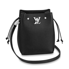Women's Louis Vuitton Nano Lockme Bucket - Shop Discounted Now!