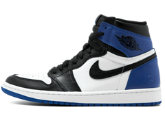 Air Jordan 1 X Fragment - BLACK/SPORT ROYAL-WHITE Men's Shoes - Shop Now and Get Discount!