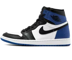 Air Jordan 1 X Fragment - BLACK/SPORT ROYAL-WHITE Men's Shoes - Shop Now and Get Discount!