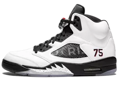 Men's Air Jordan 5 Retro Paris Saint-Germain (PSG) Friends x Family White - Get it Now at Discount Price!