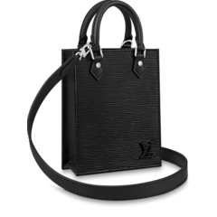 Women's Louis Vuitton Petit Sac Plat Black - Get it Now at a Discounted Price!
