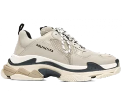 Sale - Get Balenciaga Triple S - BEIGE/BLACK Mens Sneakers Now!
