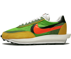 Shop Men's Sacai x Nike LDWaffle Trainer Green Gusto/Varsity Maize with Discounts!