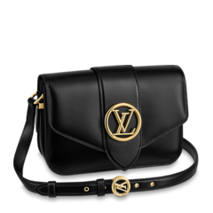 Shop Louis Vuitton Pont 9 Black for Women's and Get Discount!