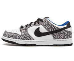 Men's Nike Dunk Low Pro SB WHITE SUPREME WHITE/BLACK-CEMENT GREY - Buy Now and Get Discount!