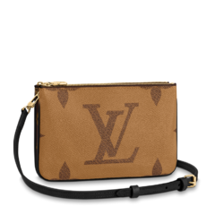 Louis Vuitton Double Zip Pochette - Women's Designer Handbag On Sale Now!