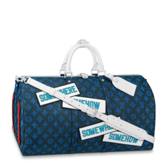 Shop the Louis Vuitton Keepall Bandouliere 50 for Men and Get a Discount