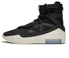 Discounted Nike Air Fear Of God 1 - Black Men's Shoes