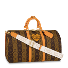 Shop Louis Vuitton Keepall Bandouliere 50 for Men's and Get Discount!