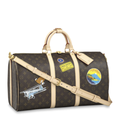 Louis Vuitton Keepall Bandouliere 50 My LV World Tour: Sale, Buy Women's Designer Bags