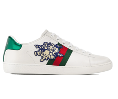 Shop the Gucci Ace with Three Little Pigs Women's Discounted Sneakers