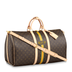 Shop the Louis Vuitton Keepall 55 Bandouliere My LV Heritage at a discounted price for women's fashion!