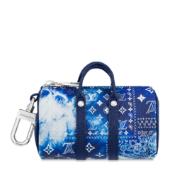 Shop Louis Vuitton Monogram Bandana Mini Keepall Pouch for Women's