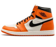 Women's Air Jordan 1 Retro High OG Reverse Shattered Backboard SAIL/BLACK-STARFISH On Sale Now - Shop Now!
