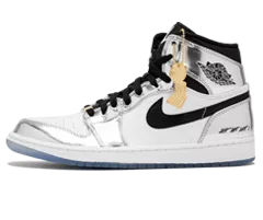 Air Jordan 1 Hi Retro - Think 16 Pass The Torch CHROME/BLACK-WHITE-TURBO GREEN: Buy Stylish Men's Shoes On Sale