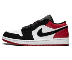 Buy Women's Air Jordan 1 Low - Black Toe WHITE/BLACK-GYM RED for a Stylish Look