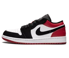 Buy Women's Air Jordan 1 Low - Black Toe WHITE/BLACK-GYM RED for a Stylish Look