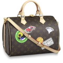 Louis Vuitton Speedy Bandouliere 30 MY LV WORLD TOUR Women's - Buy Now and Get Discounted Price!