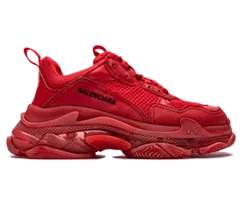 Shop the Balenciaga Triple S - Clear Sole Red for men's now!