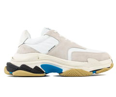 Shop Balenciaga Triple S Trainer White/Blue/Black for Men's at Discount