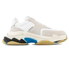 Shop Balenciaga Triple S Trainer White/Blue/Black for Men's at Discount