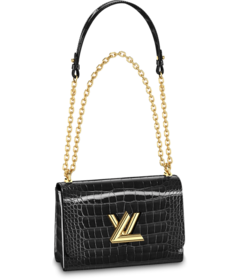 Shop the Louis Vuitton Twist MM Black for Women's at Sale