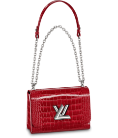 Buy the Louis Vuitton Twist MM Red handbag for Women - Get a fashionable and stylish accessory today!