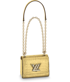 Shop Louis Vuitton Twist Mini Gold for Women's