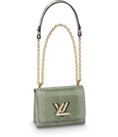 Louis Vuitton Twist PM Kaki Silver for Women's - Shop Now!