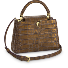 Louis Vuitton Capucines BB Fiery Brown for Women - Buy Now at Discount!