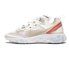 Shop Men's Nike React Element 87 Sail Light Bone-White